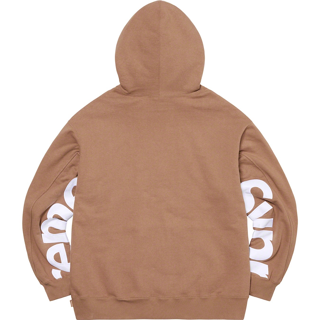 Cropped Panels Hooded Sweatshirt view 9
